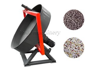 What is the working principle of a disc granulator