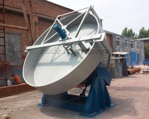 What is the working principle of pan granulator