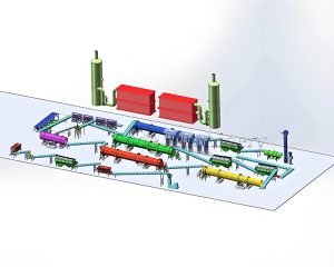 What machine is used to make organic fertilizer