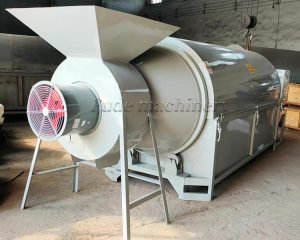 What machine is used to dry organic fertilizer