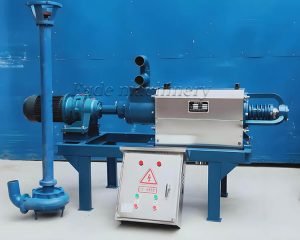 How does the organic fertilizer solid-liquid se...