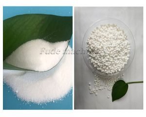 How to granulate powdered potassium chloride?