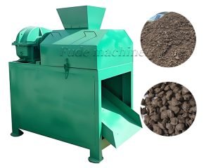 What can be processed by the double roll pellet...