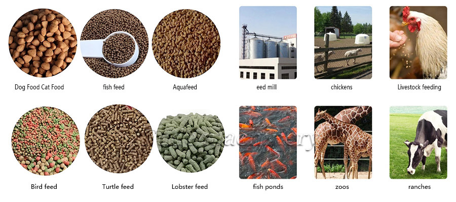 Pet feed puffing machine