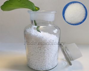 How is the granulated ammonium nitrate line an ...